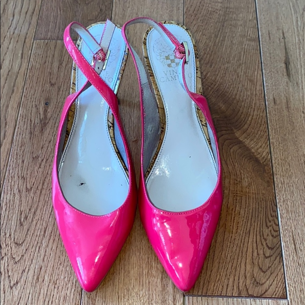 Hot pink Vince Camuto heels